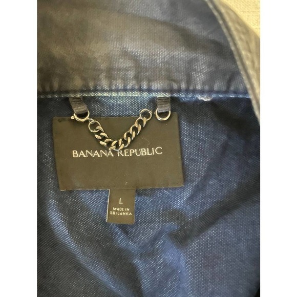 Banana Republic Cargo Vest - Navy, Rain Proof - Picture 6 of 10